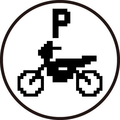 バイク駐車場のアイコン